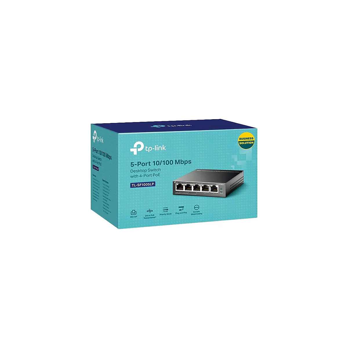 TP-Link TL-SF1005LP - V1 - Switch - 5 Anschlüsse - unmanaged