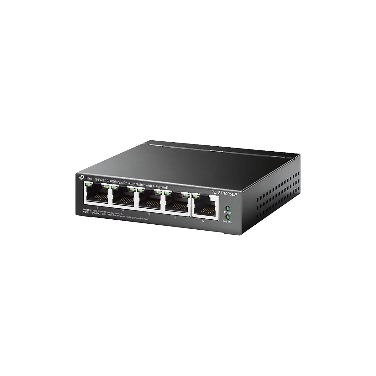 TP-Link TL-SF1005LP - V1 - Switch - 5 Anschlüsse - unmanaged