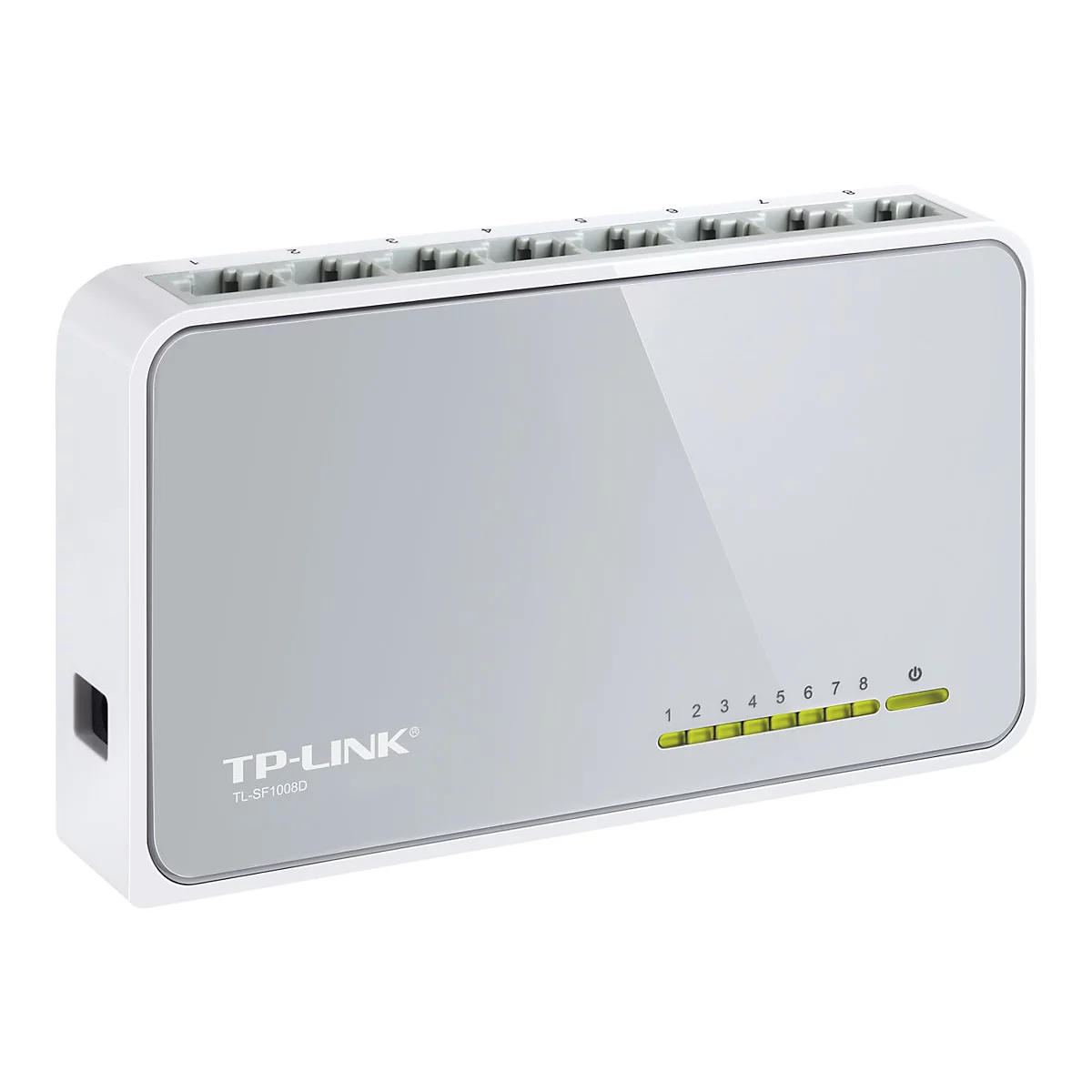 TP-Link TL-SF1008D 8-Port 10/100Mbps Desktop Switch - Switch - 8 Anschlüsse