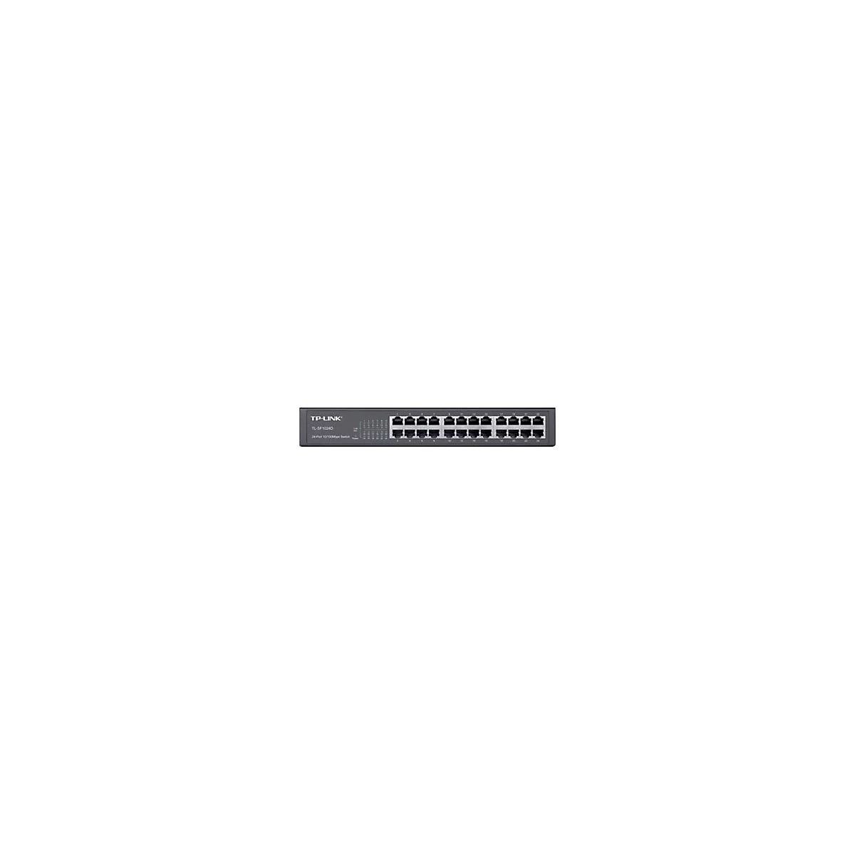 TP-Link TL-SF1024D V2 - Switch - unmanaged - 24 x 10/100 - Desktop, an Rack montierbar