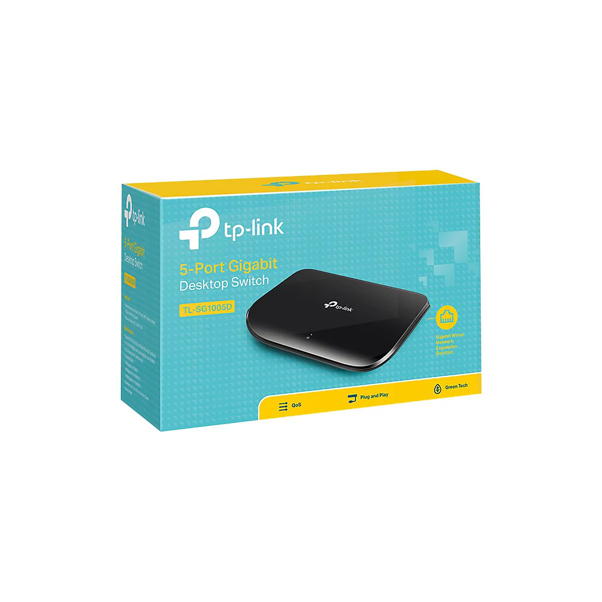 TP-Link TL-SG1005D V6 - Switch - 5 x 10/100/1000 - Desktop