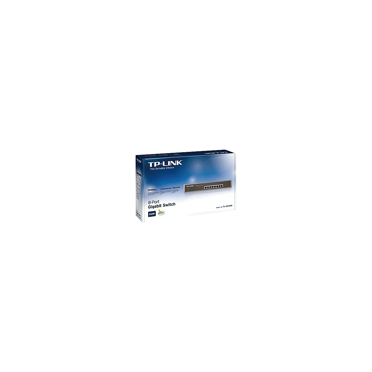 TP-Link TL-SG1008 - Switch - 8 x 10/100/1000 - Desktop