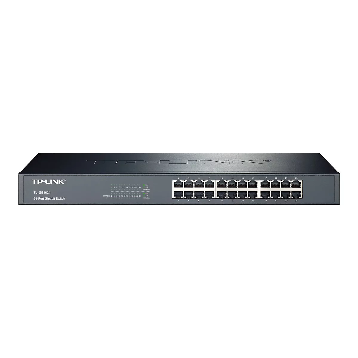 TP-Link TL-SG1024 - Switch - 24 Anschlüsse - an Rack montierbar