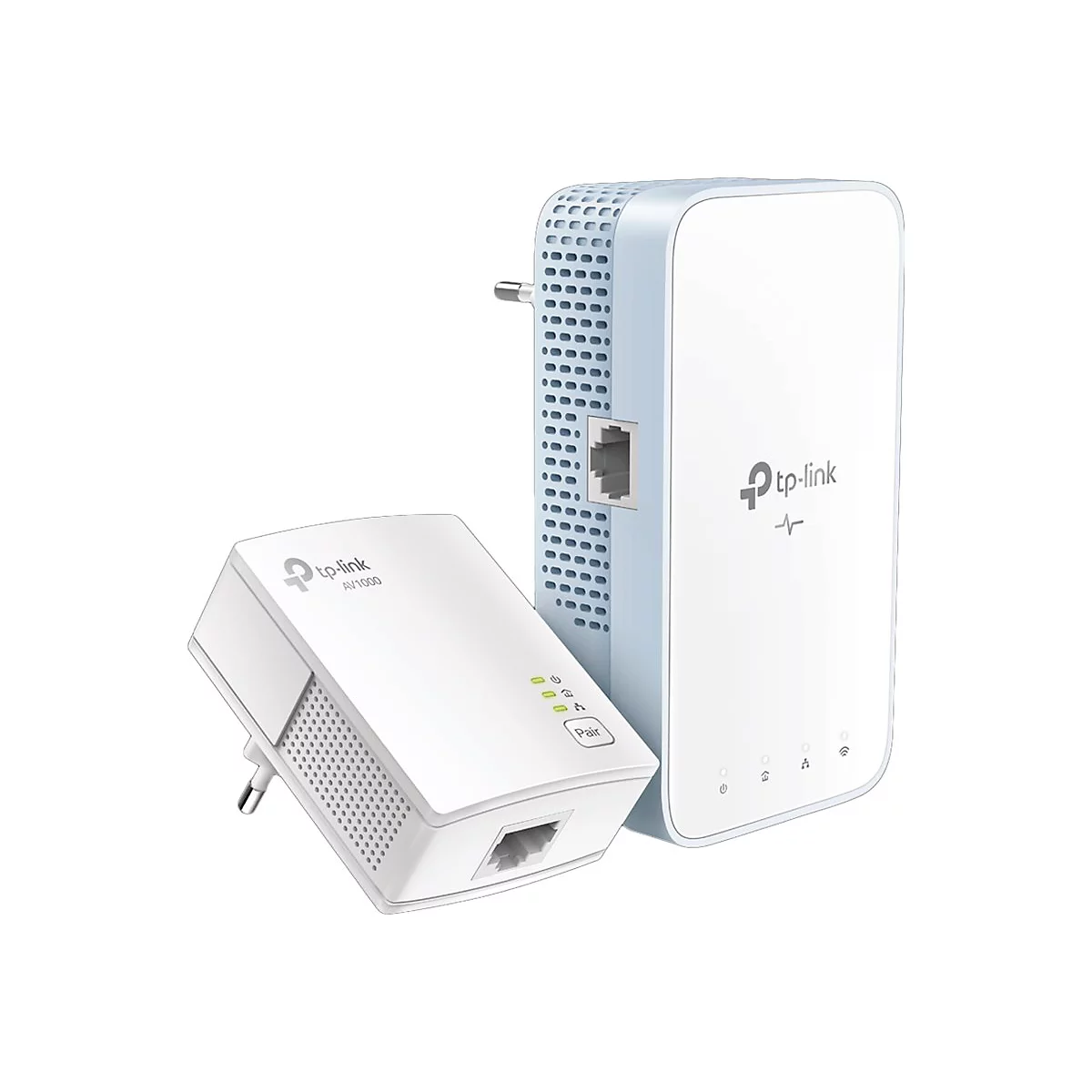 TP-Link TL-WPA1000 KIT V1 - Powerline Adapterkit - 802.11a/b/g/n/ac - an Wandsteckdose anschließbar