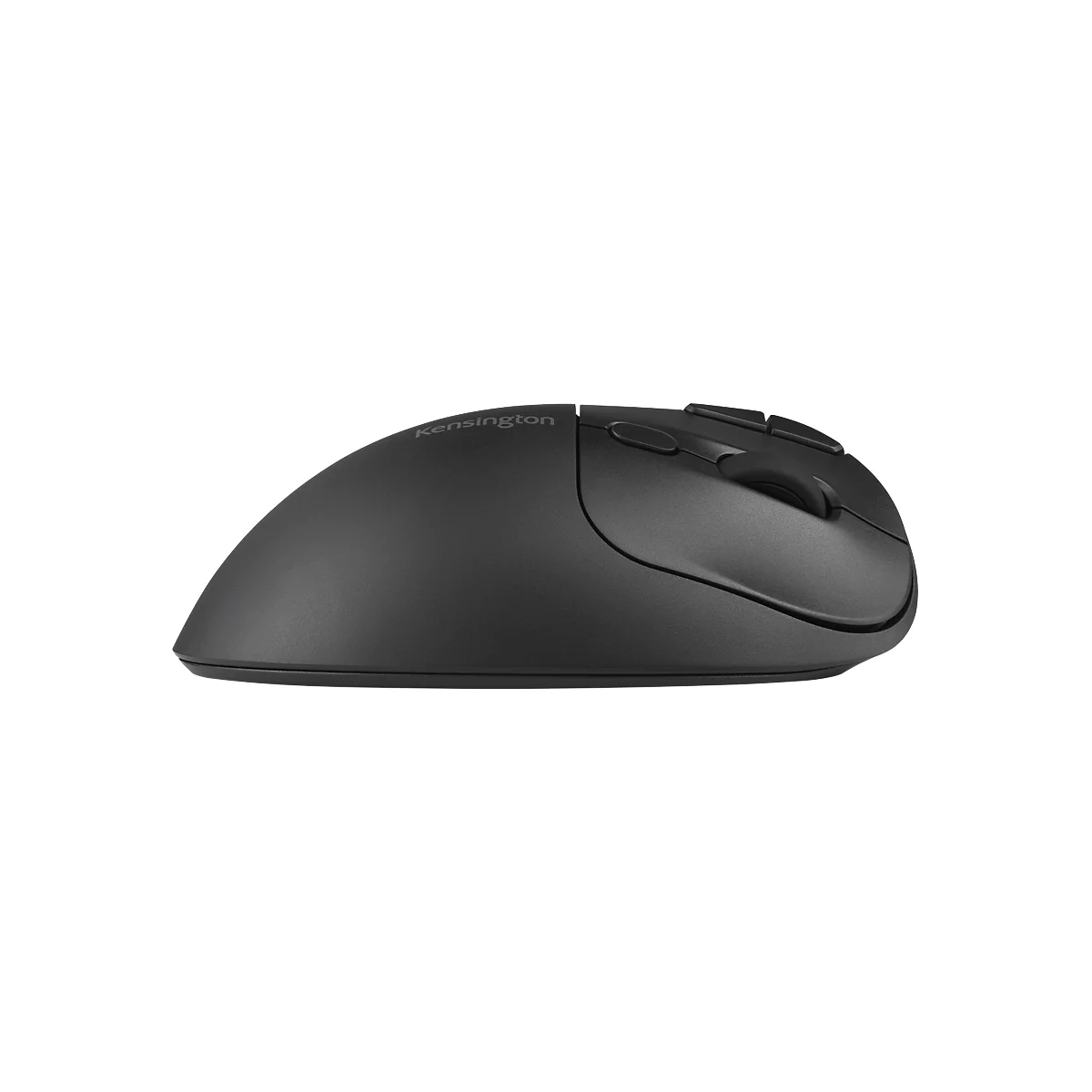Trackball Kensington Pro Fit™ Ergo TB450, ergonomisch, kabellos, Batteriebetrieb, 400/800/1200/1600 dpi, PCR, grau-blau
