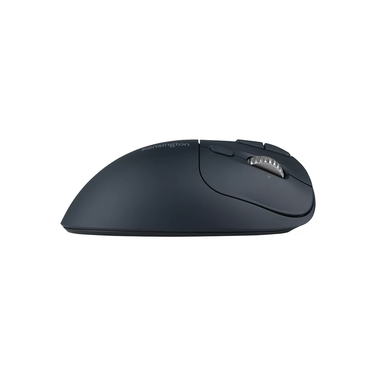 Trackball Kensington Pro Fit™ Ergo TB550, ergonomisch, snoerloos, oplaadbare batterij, 7 knoppen en 4D scrollwiel, 400/800/1200/1600 dpi, PCR, grijsblauw