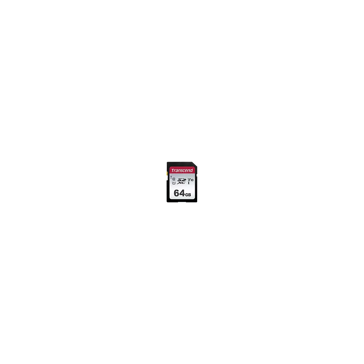 Transcend 300S - carte mémoire flash - 64 Go - SDXC UHS-I