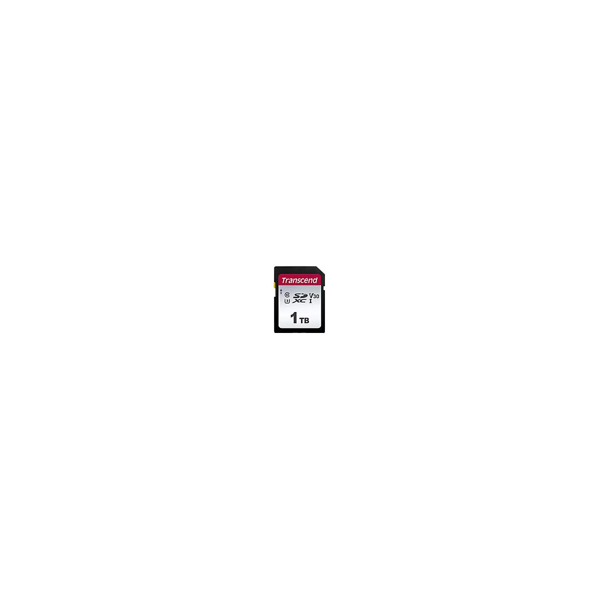 Transcend 300S - Flash-Speicherkarte - 1 TB - Video Class V30 / UHS-I U3 / Class10 - SDXC UHS-I