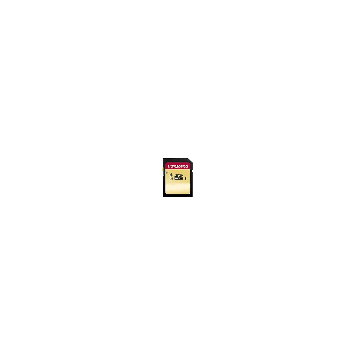 Transcend 500S - Flash-Speicherkarte - 16 GB - UHS-I U1 / Class10 - SDHC UHS-I