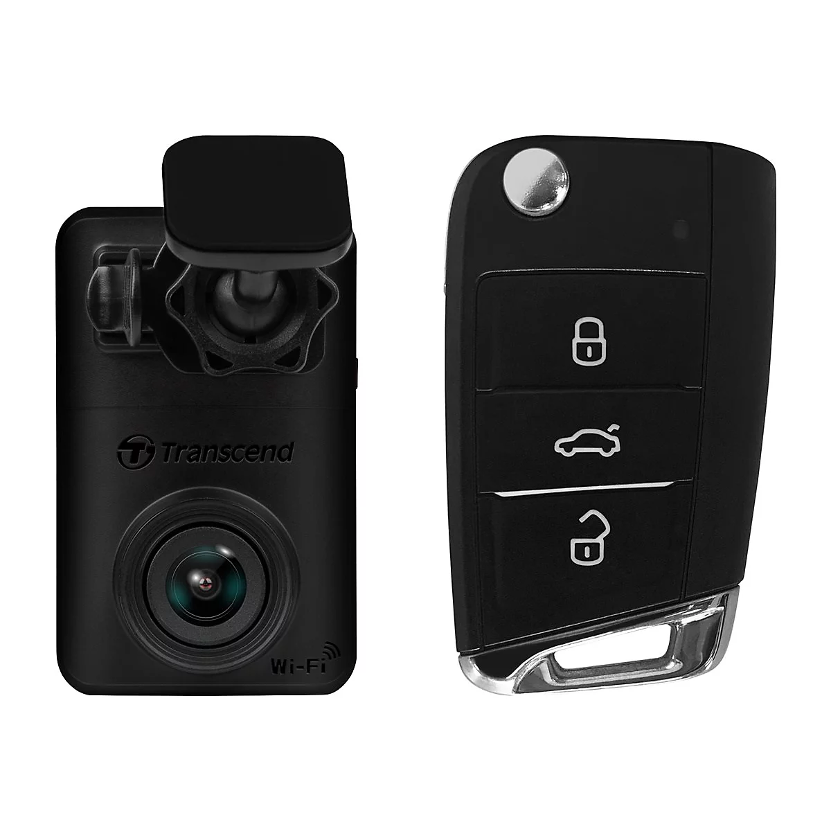 Transcend DrivePro 10 - Kamera für Armaturenbrett - 1080p / 60 BpS - Wi-Fi - G-Sensor