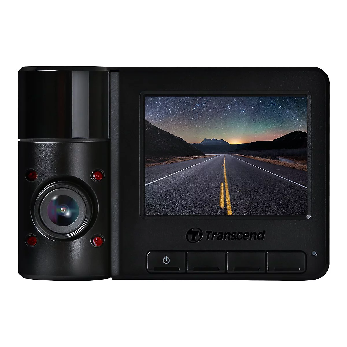 Transcend DrivePro 550B - Kamera für Armaturenbrett - 1080p / 60 BpS - Wi-Fi - GPS / GLONASS