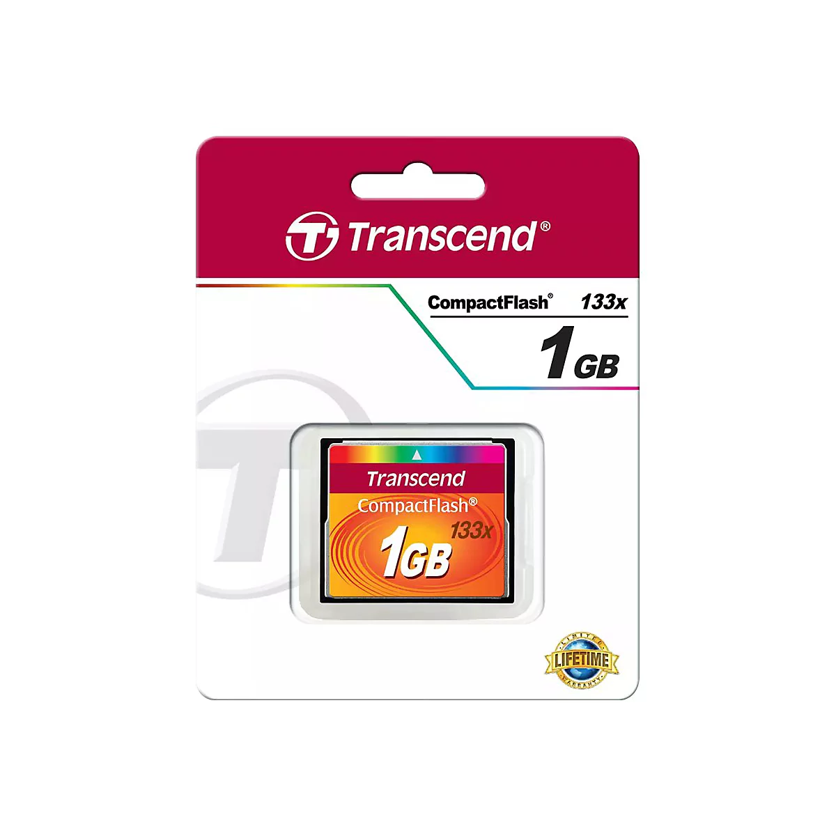 Transcend - Flash-Speicherkarte - 1 GB - 133x - CompactFlash