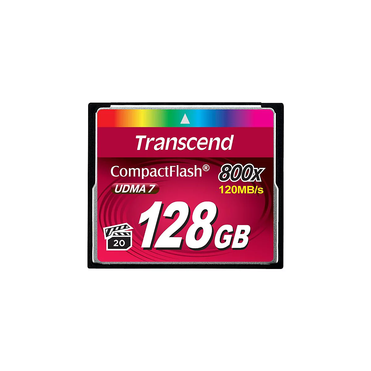 Transcend - Flash-Speicherkarte - 128 GB - 800x - CompactFlash