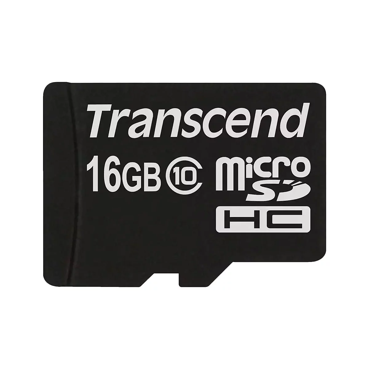 Transcend - Flash-Speicherkarte - 16 GB - Class 10 - microSDHC