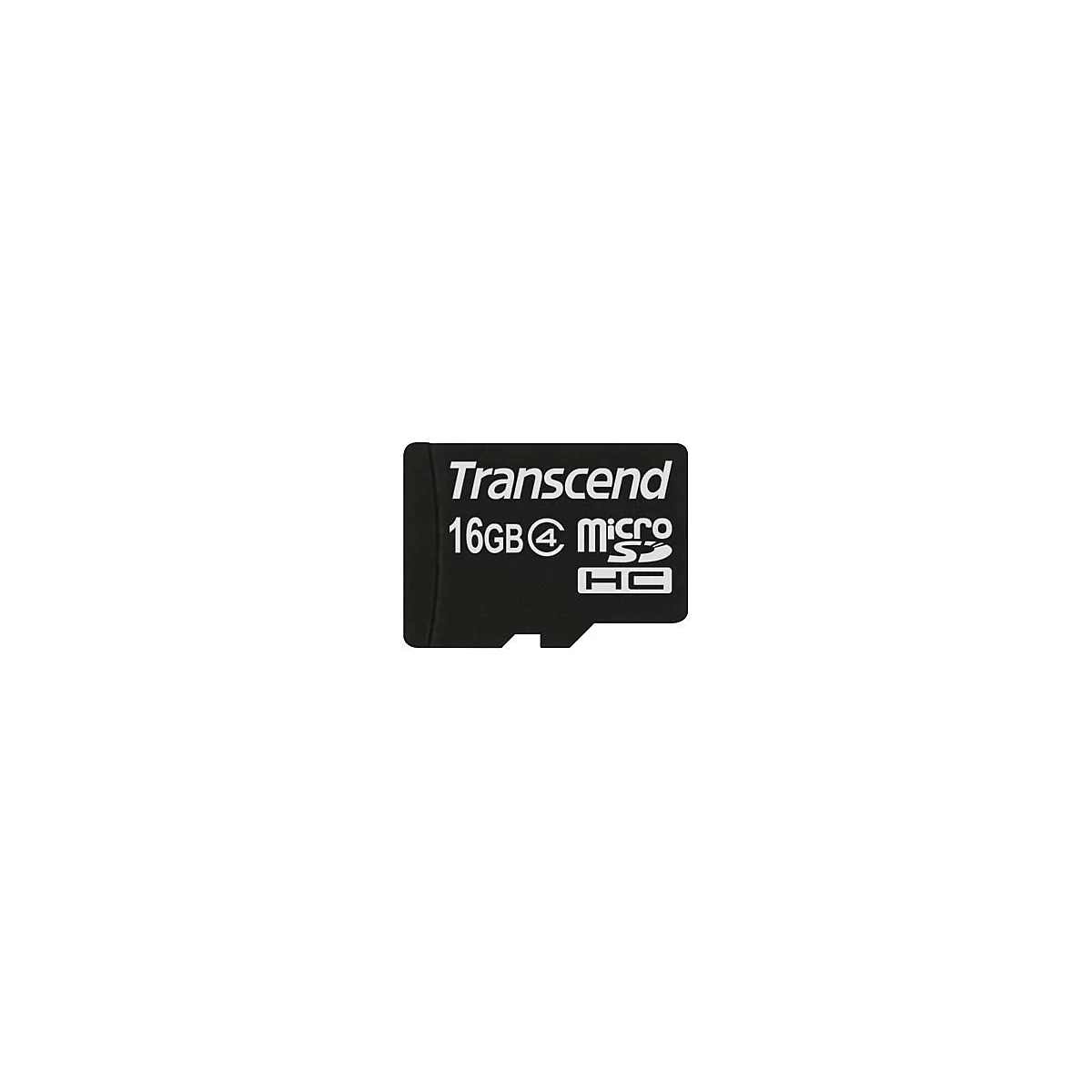 Transcend - Flash-Speicherkarte - 16 GB - Class 4 - microSDHC