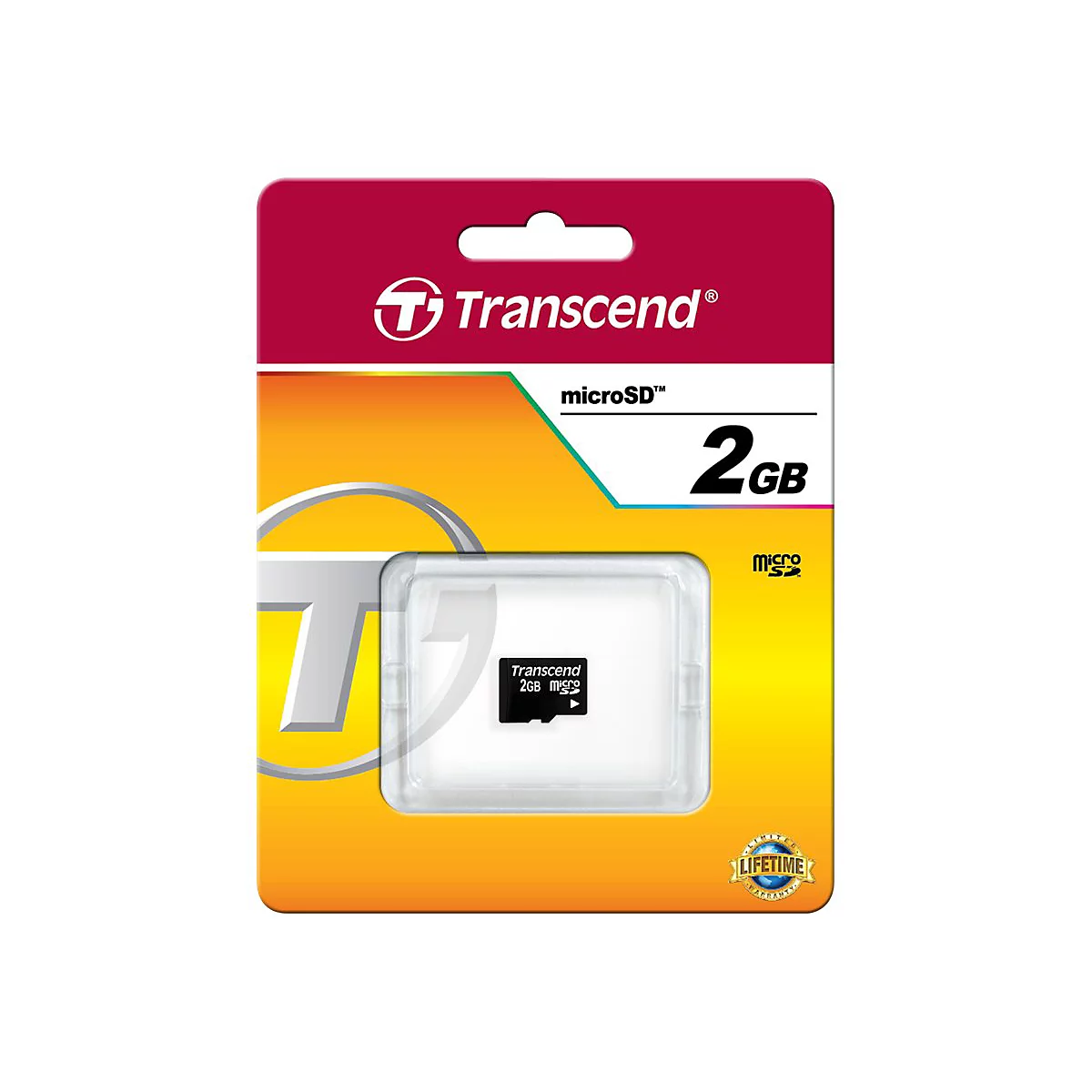 Transcend - Flash-Speicherkarte - 2 GB - microSD