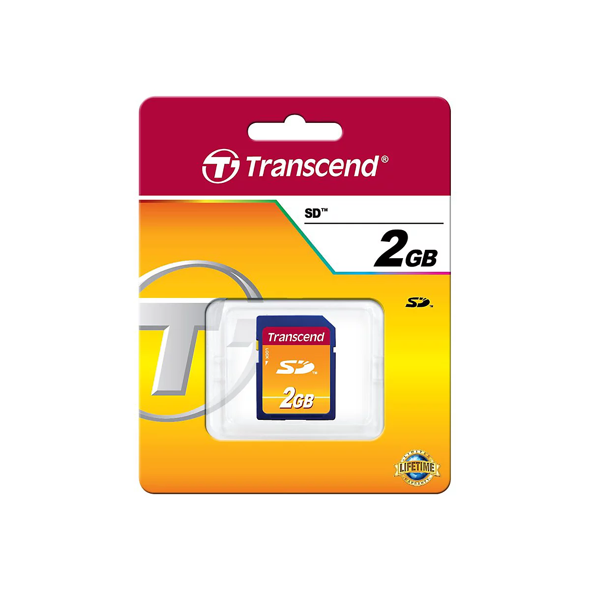 Transcend - Flash-Speicherkarte - 2 GB - SD