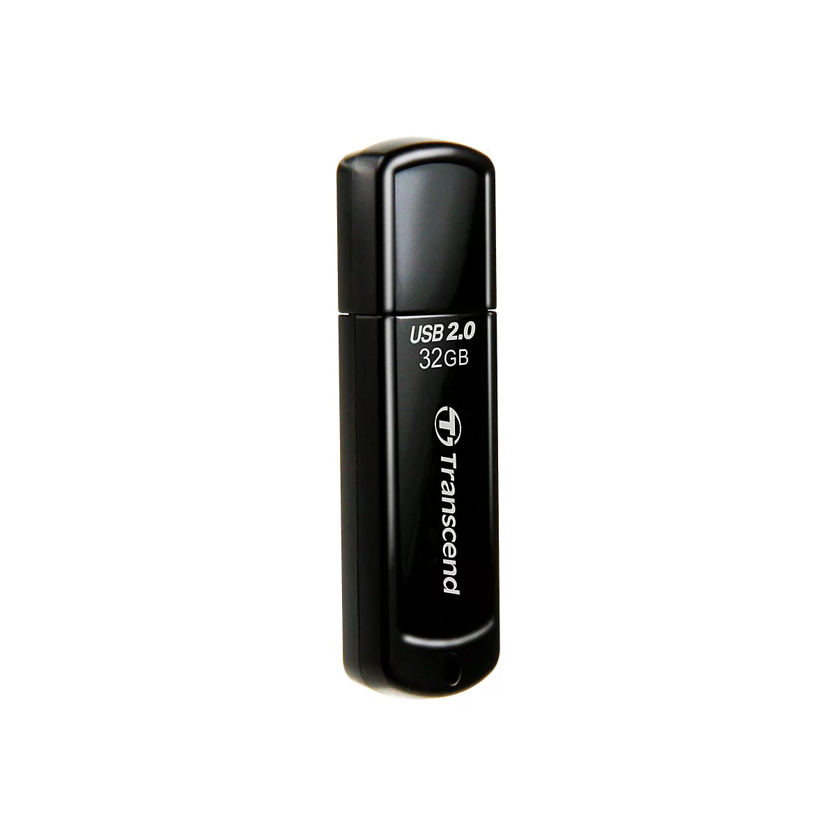 Transcend JetFlash 350 - USB-Flash-Laufwerk - 32 GB - USB 2.0 - Schwarz