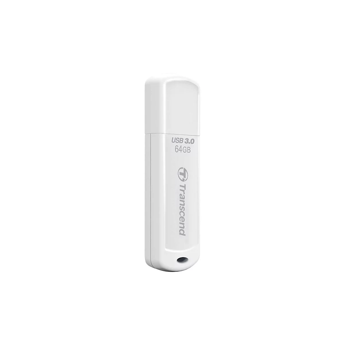 Transcend JetFlash 730 - USB-Flash-Laufwerk - 64 GB - USB 3.0 - weiß