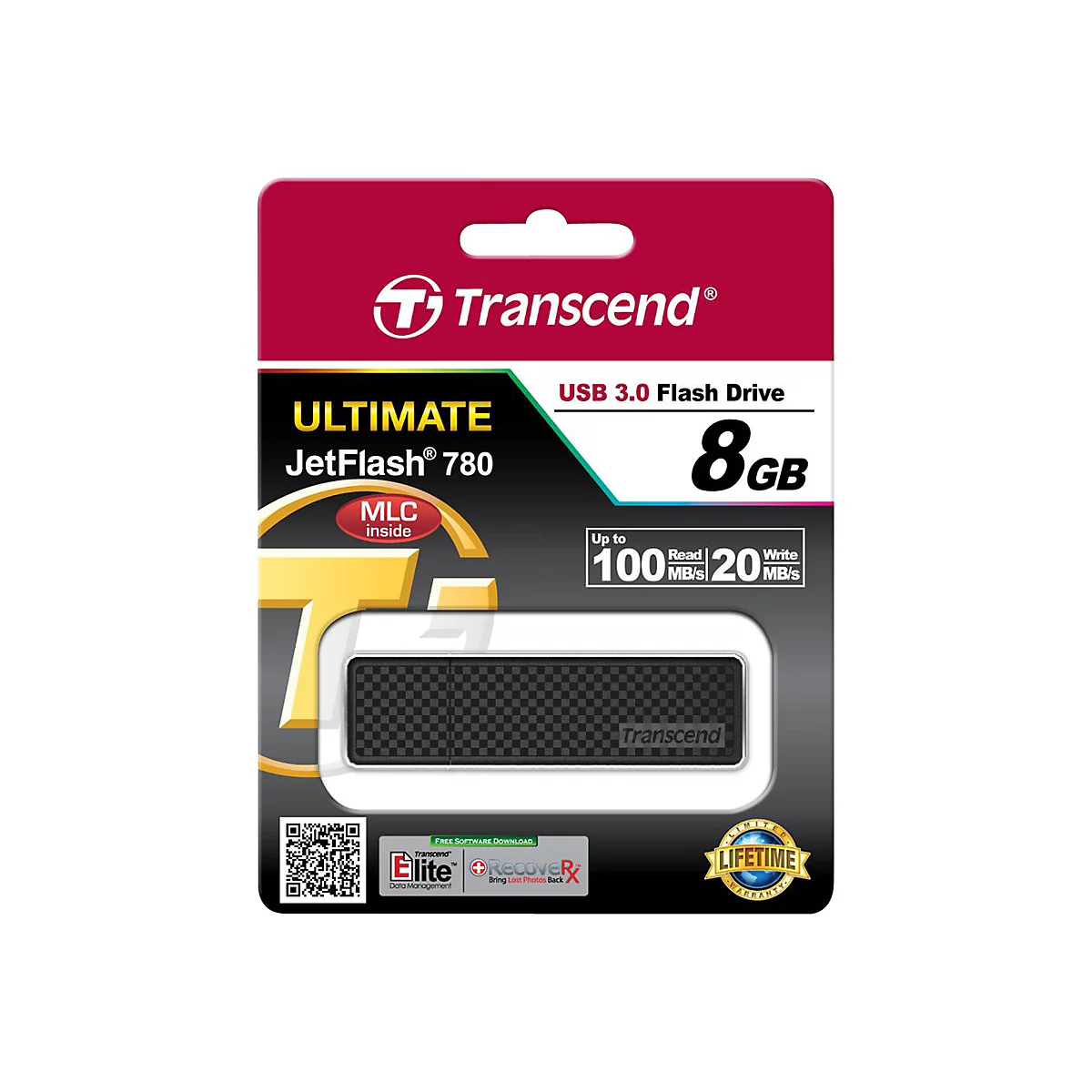 Transcend JetFlash 780 - clé USB - 8 Go