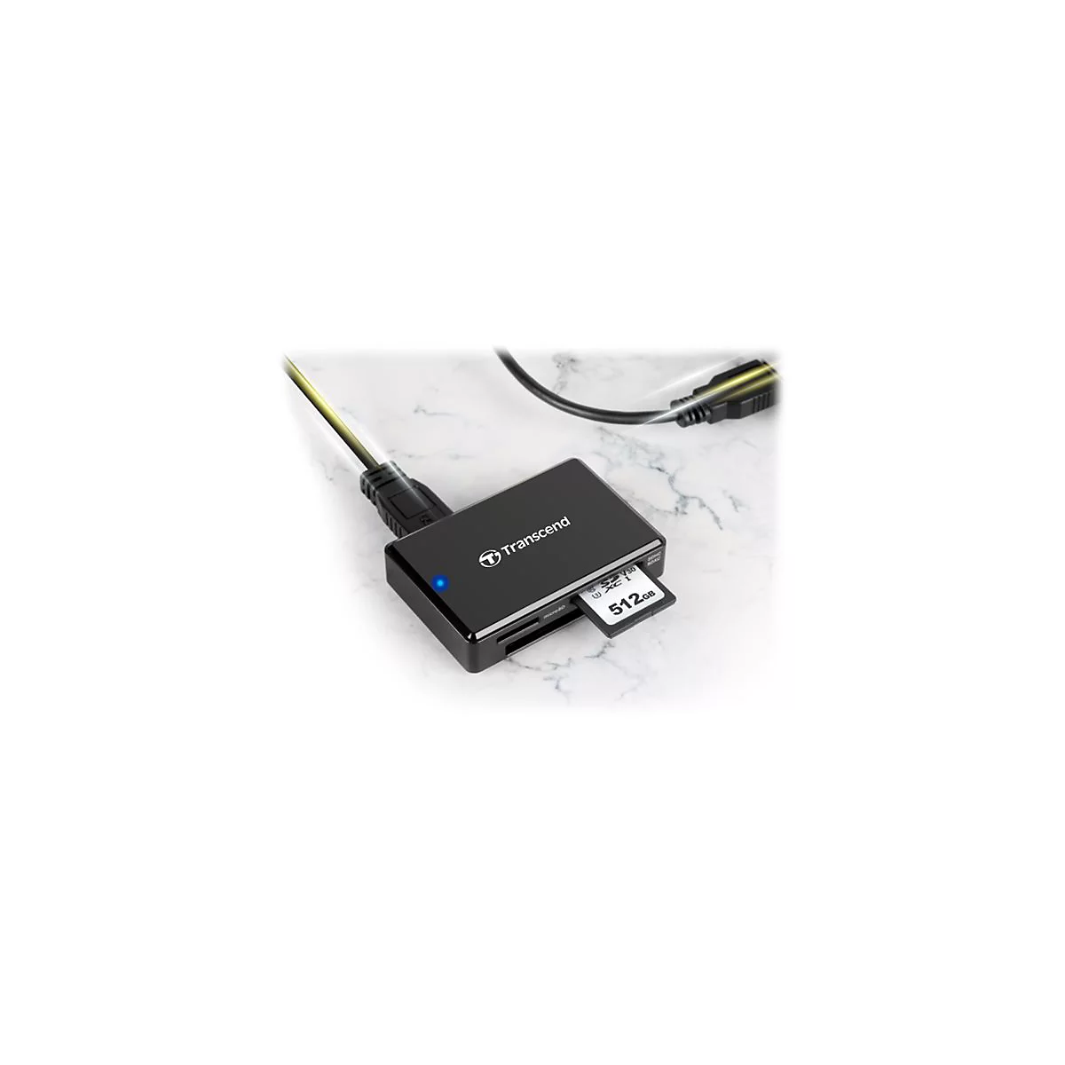 Transcend RDF8K2 - Kartenleser - USB 3.1 Gen 1
