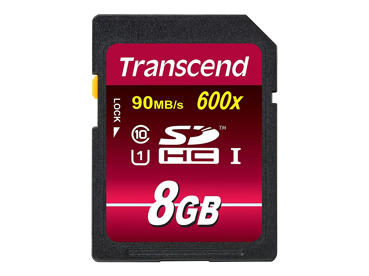 Transcend Ultimate - Flash-Speicherkarte - 8 GB - UHS Class 1 / Class10 - 133x - SDHC UHS-I