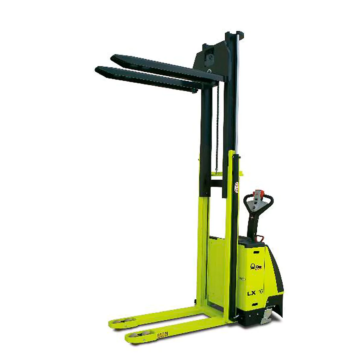 Transpalette électrique avec timon LX Duplex 16/16 Pramac, capacité de charge 1600 kg