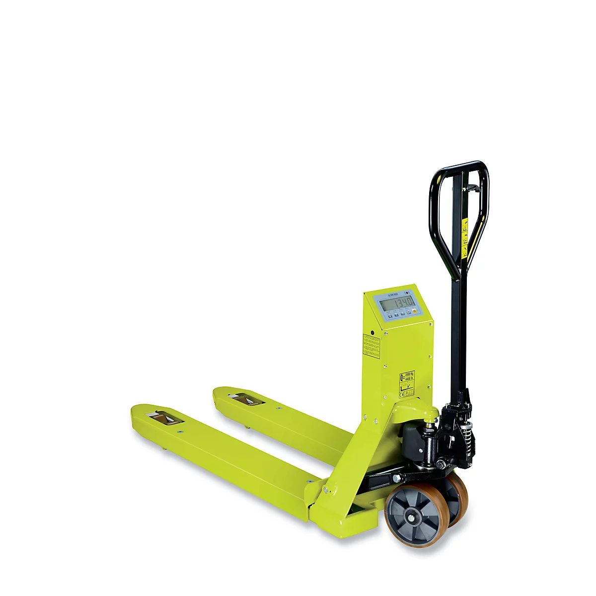 Transpalette peseur PX20, capacité 2000 kg, hauteur de levage 205 mm