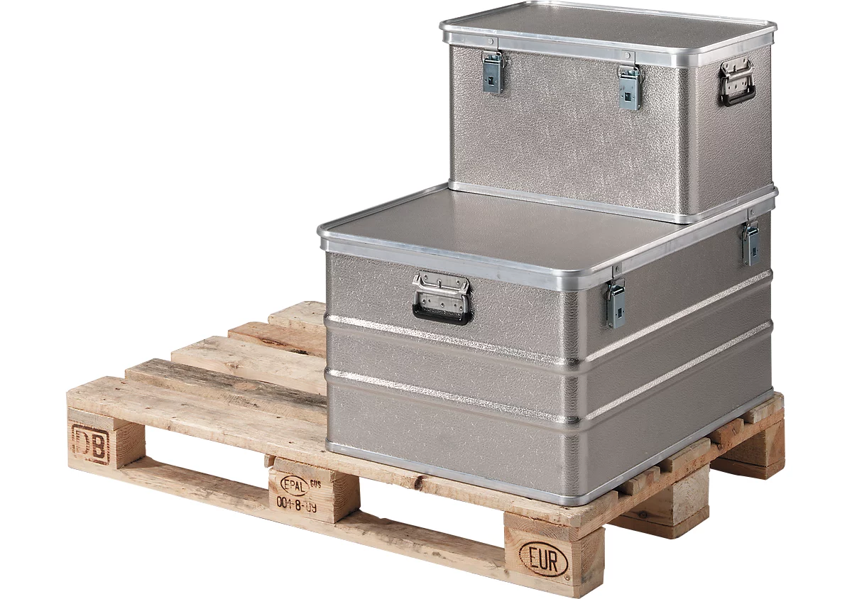 Transportbehälter, Aluminium, 156 l