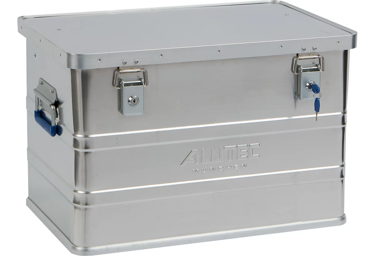 Transportbox Alutec CLASSIC, Aluminium, versch. Größen, stapelbar, Deckel  mit Zylinderschlössern günstig kaufen