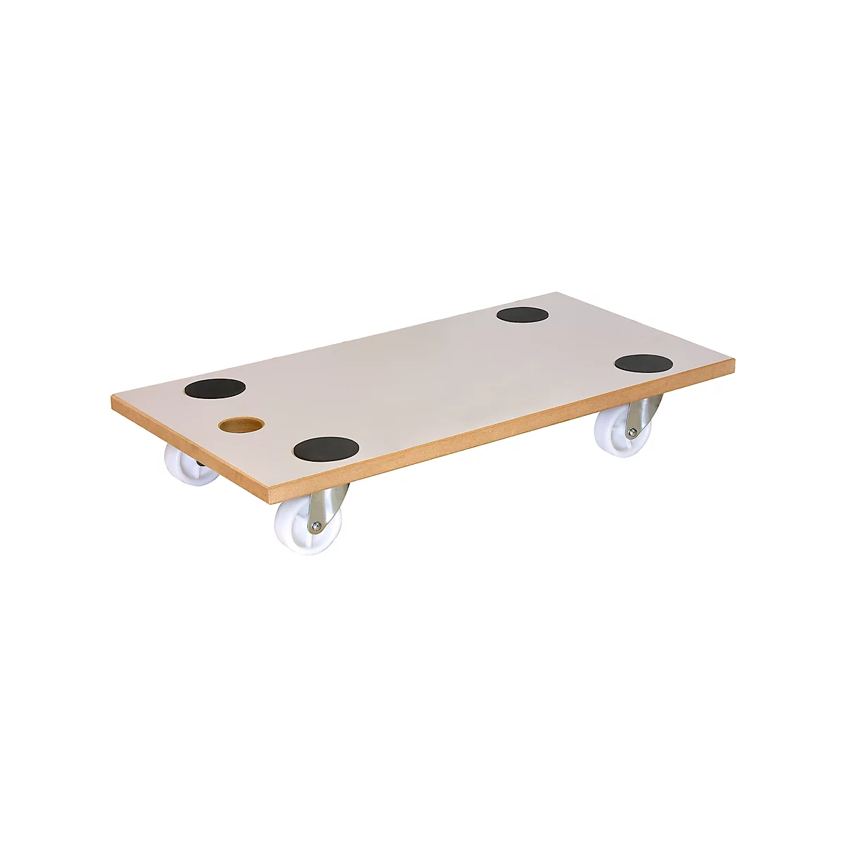 Transportroller Wagner MM 1319, MDF, mit Trageloch, Ladefläche L 575 x B 300 mm, bis 200 kg