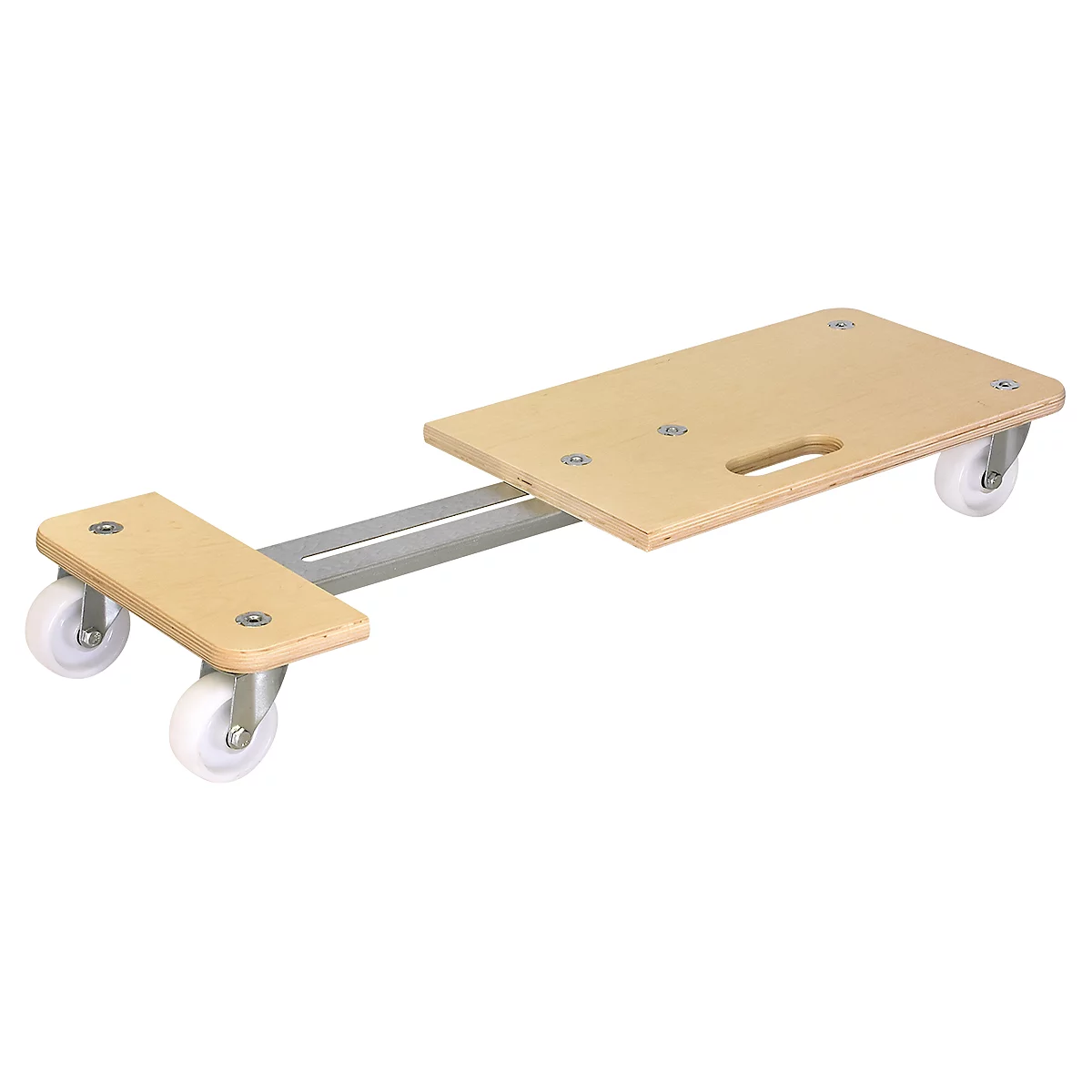 Transportroller Wagner MM 1331, längenverstellbar von 587-857 mm, Traglast 200 kg, mit Griffloch