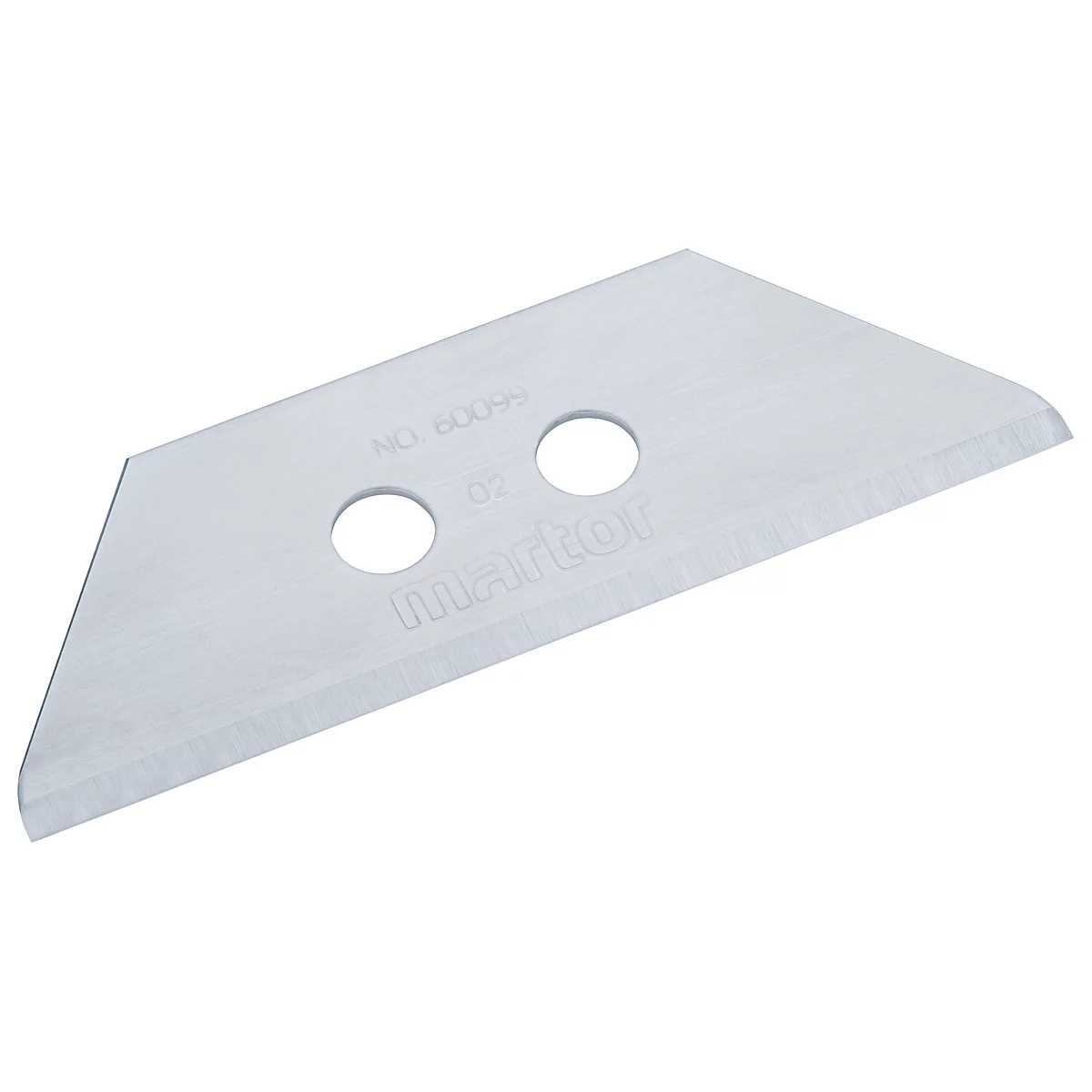 Trapeziumblad 60099 Martor, L 55,5 x B 19 mm, 10 stuks