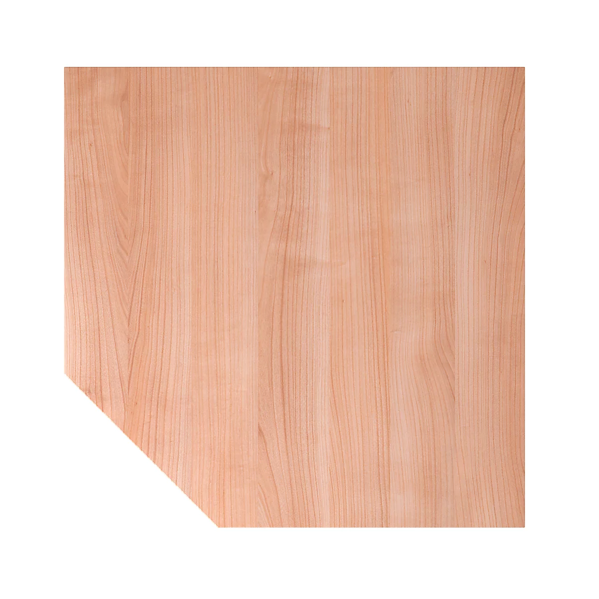 Trapeziumblad TOPAS LINE, notenboom/zilver