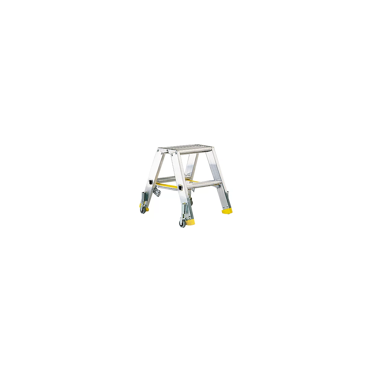 Trapladder Mehrsi, licht metaal, 2 treden, 4,6 kg