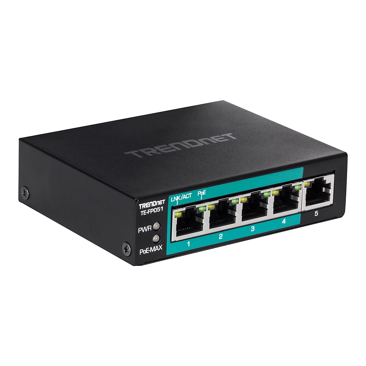 TRENDnet TE-FP051 - Switch - 5 Anschlüsse - unmanaged