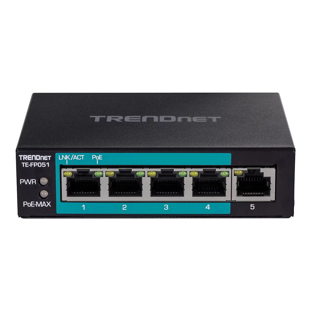 TRENDnet TE-FP051 - Switch - 5 Anschlüsse - unmanaged