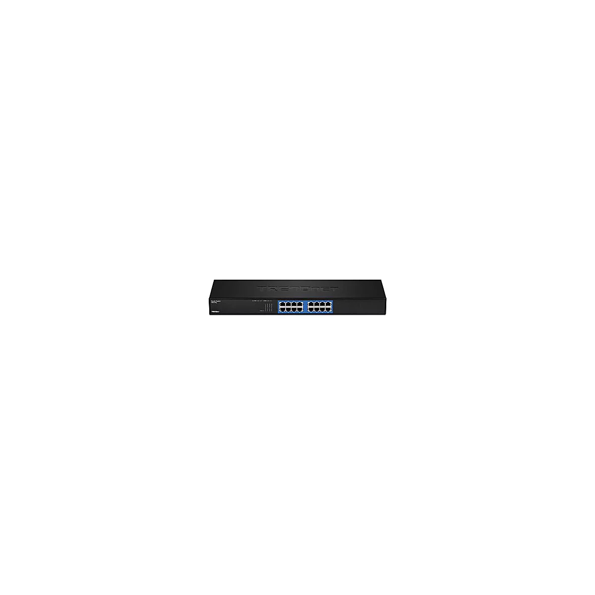 TRENDnet TEG S16g - Switch - 16 x 10/100/1000 - an Rack montierbar - TAA-konform