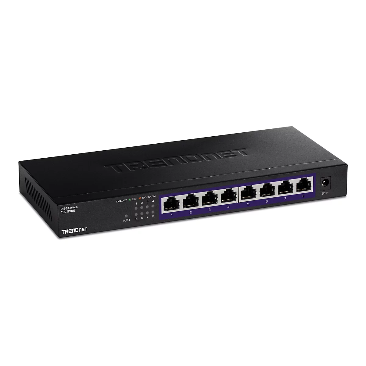 TRENDnet TEG S380 - Switch - 8 Anschlüsse - unmanaged