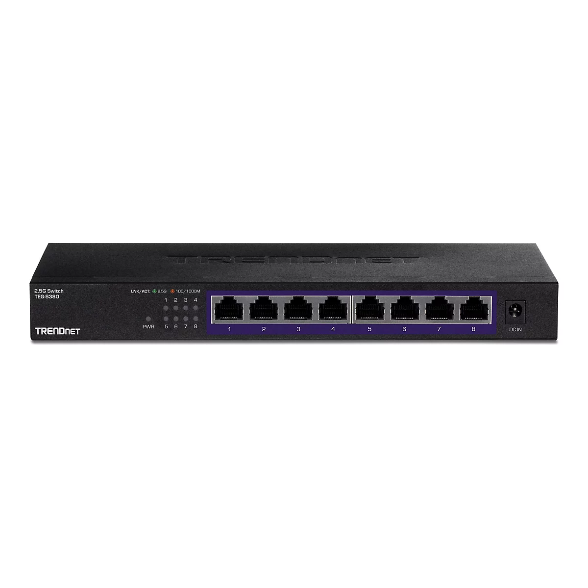 TRENDnet TEG S380 - Switch - 8 Anschlüsse - unmanaged