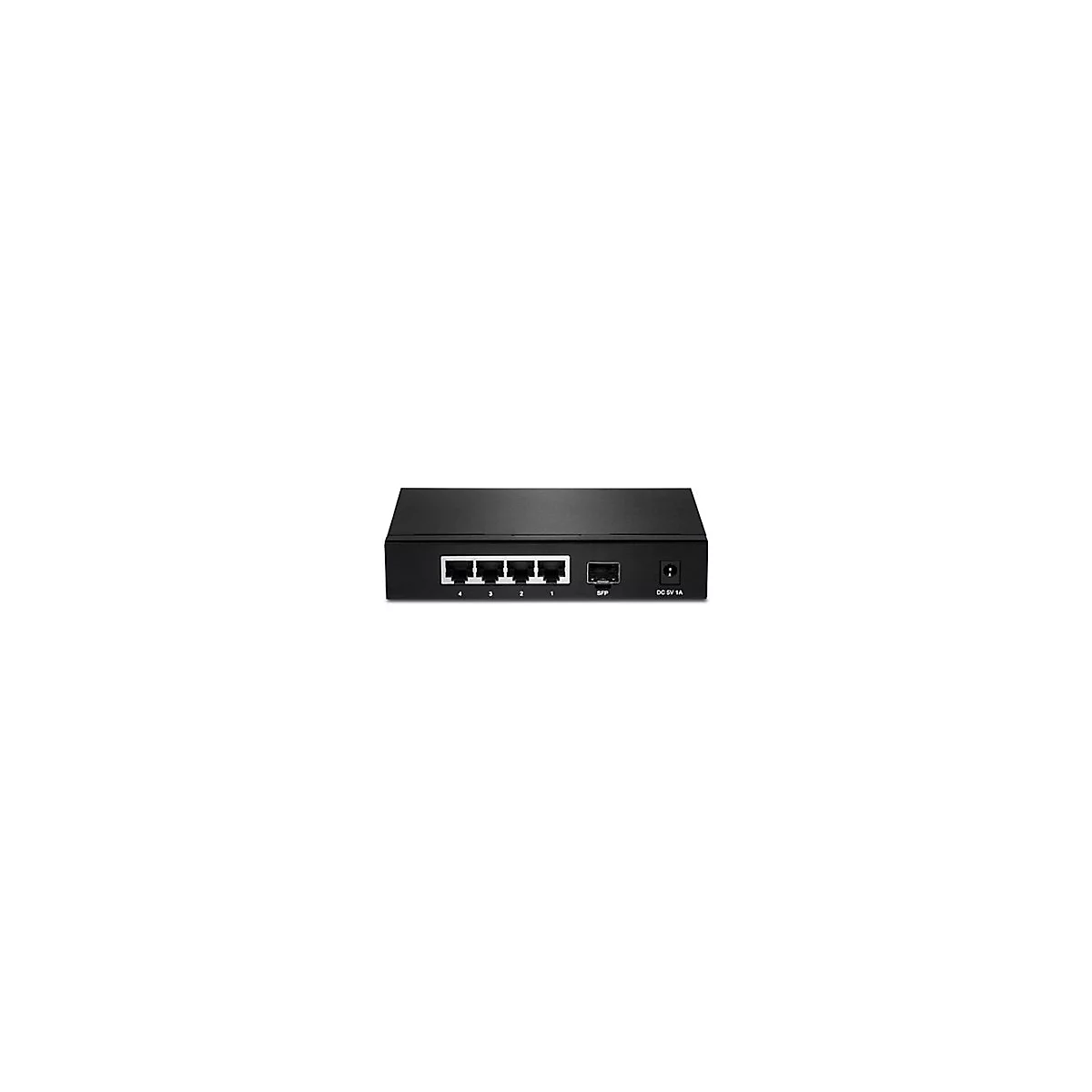 TRENDnet TEG S51SFP - Switch - 4 Anschlüsse - unmanaged