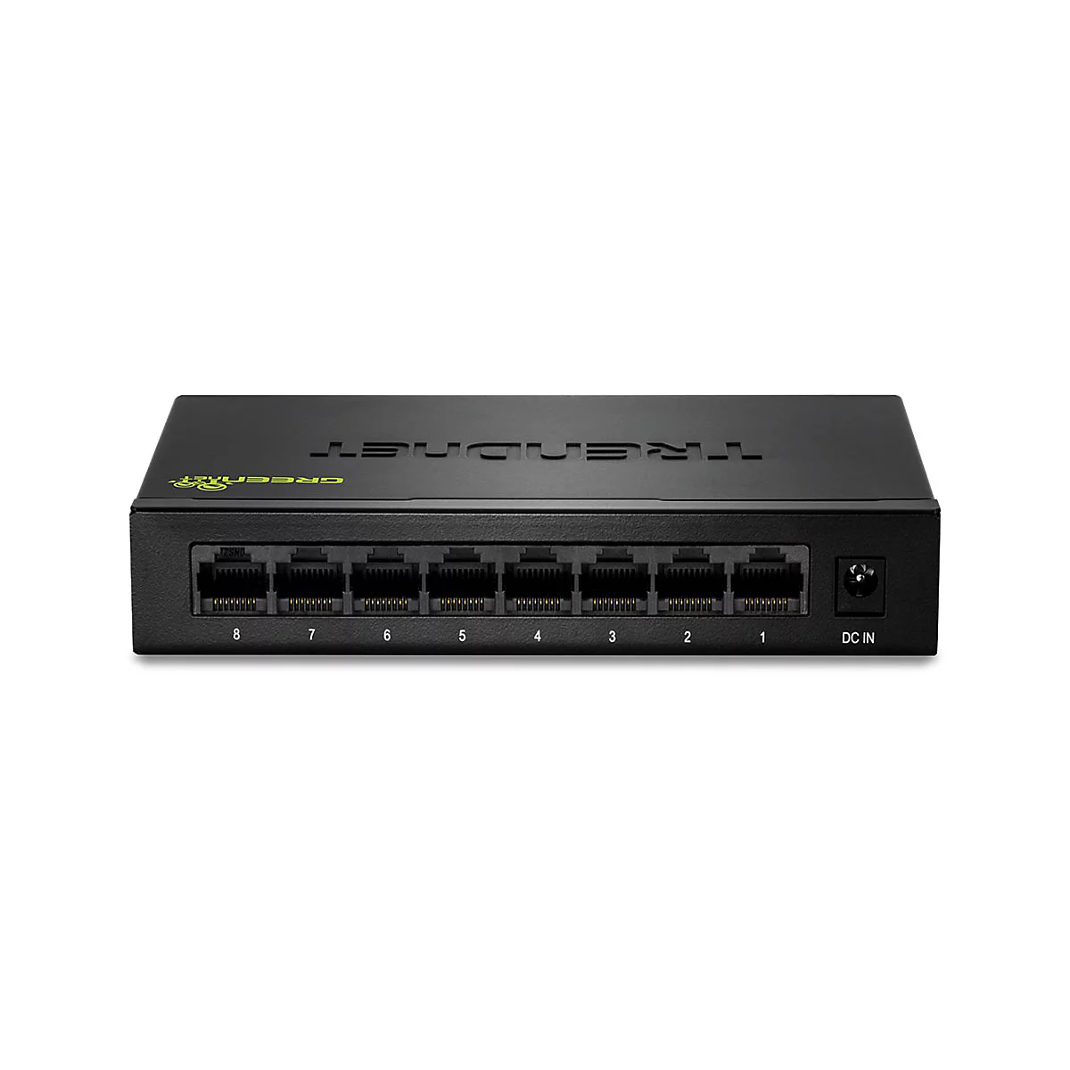TRENDnet TEG S82g 8-Port Gigabit GREENnet Switch - Switch - 8 Anschlüsse