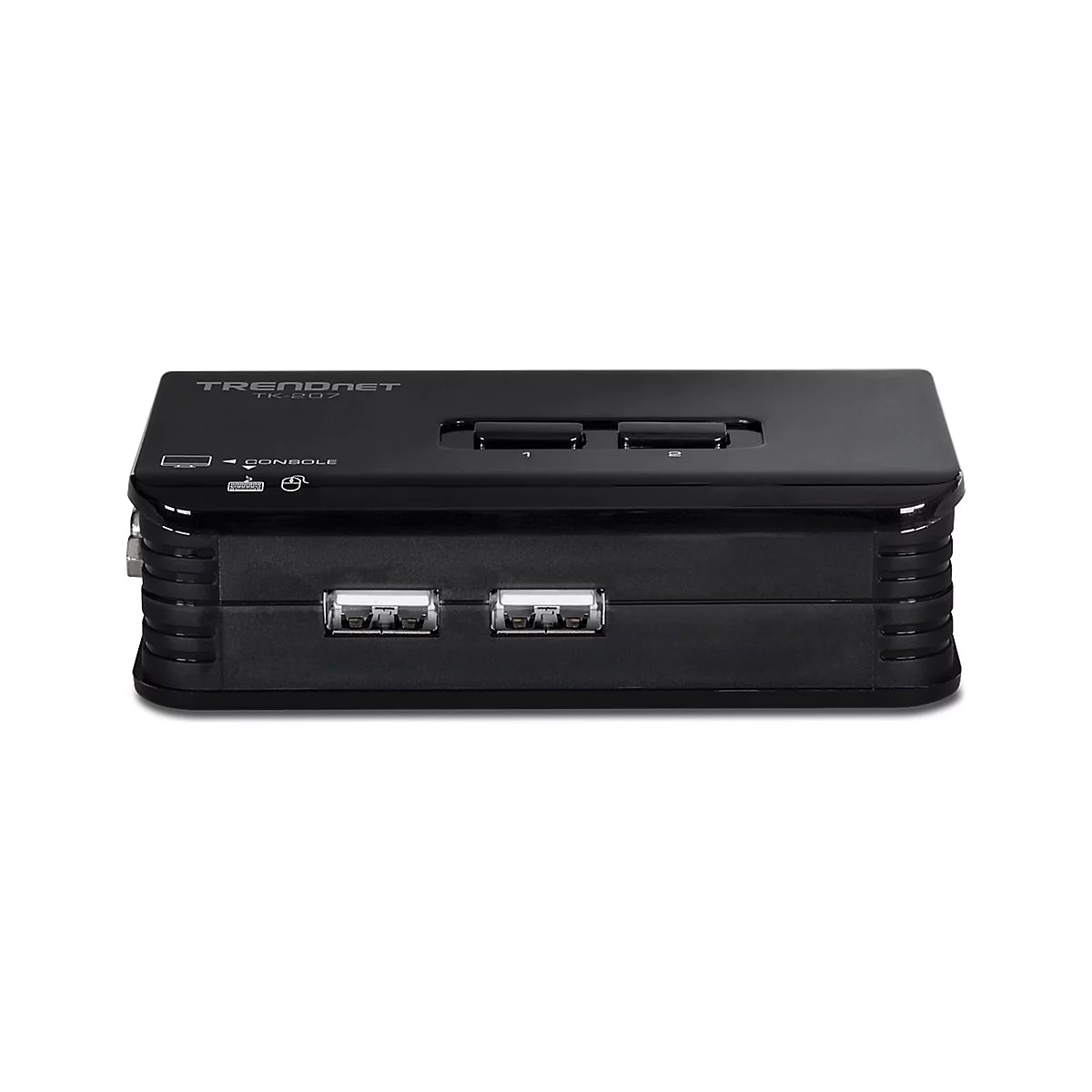 TRENDnet TK 207K - KVM-Switch - 2 Anschlüsse