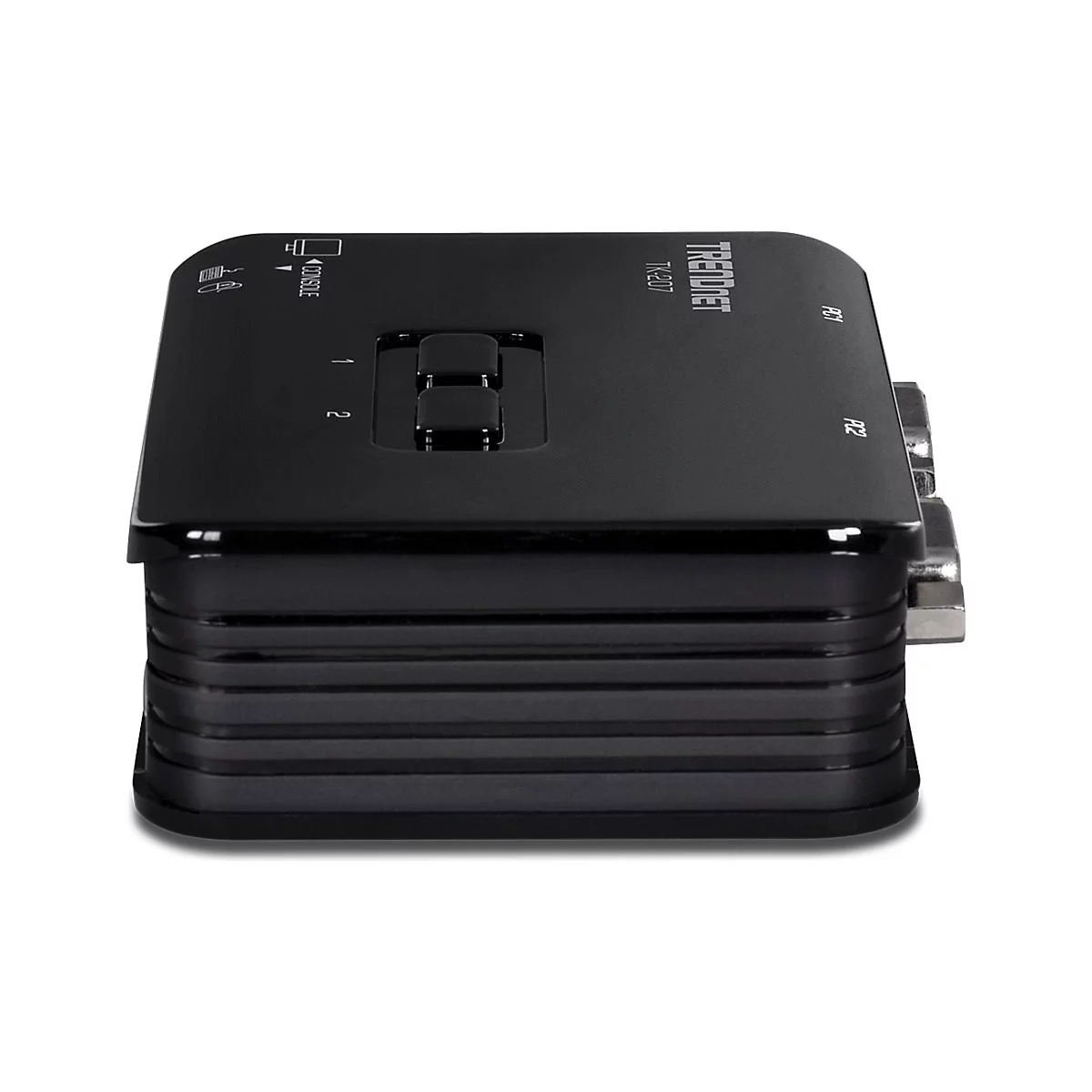 TRENDnet TK 207K - KVM-Switch - 2 Anschlüsse