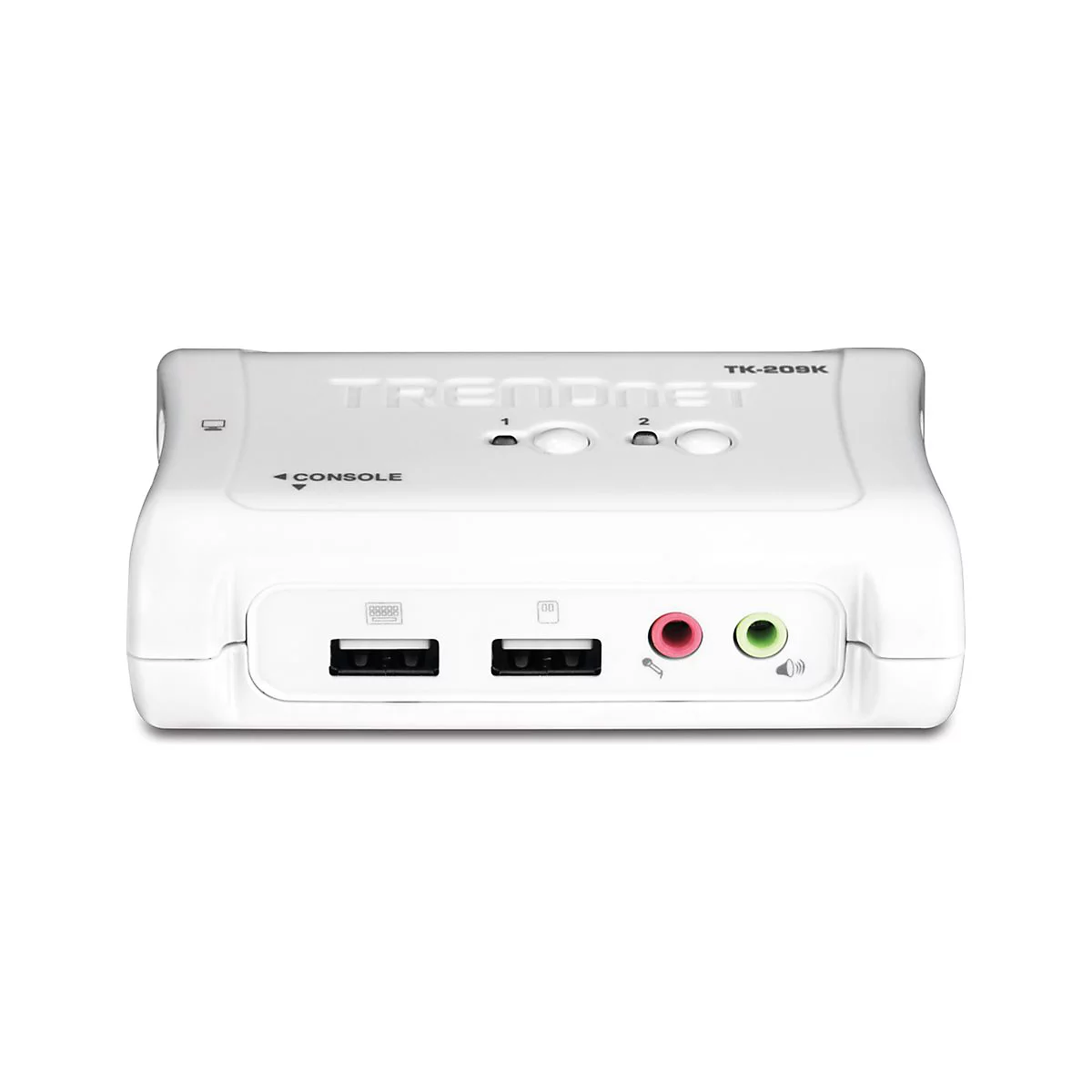 TRENDnet TK 209K - KVM-/Audio-Switch - 2 Anschlüsse