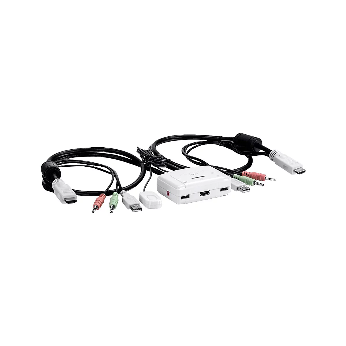 TRENDnet TK 215i - KVM-/Audio-Switch - 2 Anschlüsse