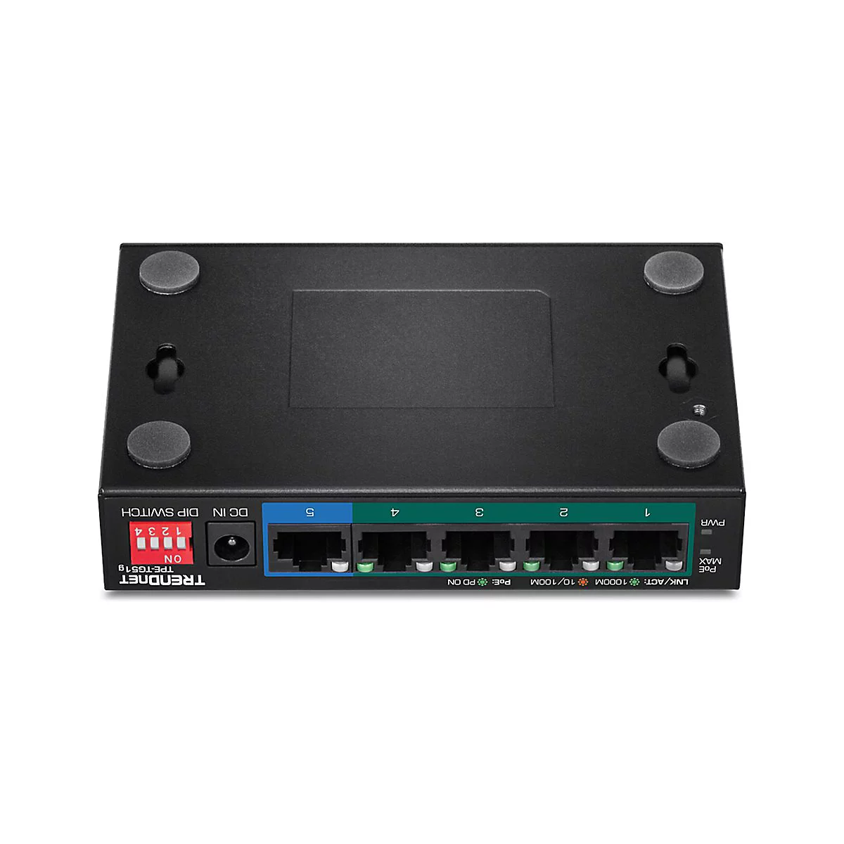 TRENDnet TPE-TG51g - Switch - 5 Anschlüsse - unmanaged