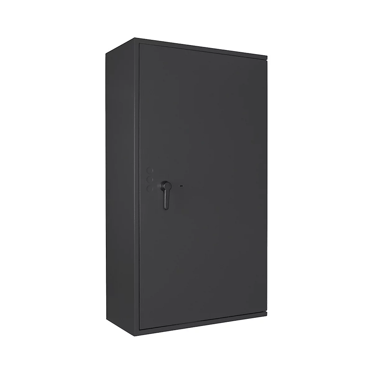 Tresor Lyra 18, Klasse 0 nach EN 1143-1, 341 l, Türanschlag rechts, Doppelbartschloss, 4 Fachböden, B 850 x T 420 x H 1550 mm, graphitgrau RAL 7024