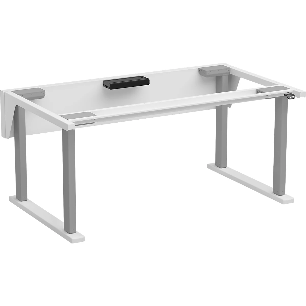 Treston QuatreX frame, elektrisch verstelbaar, tot 300 kg, B 1825 x D 900 mm, lichtgrijs RAL 7035
