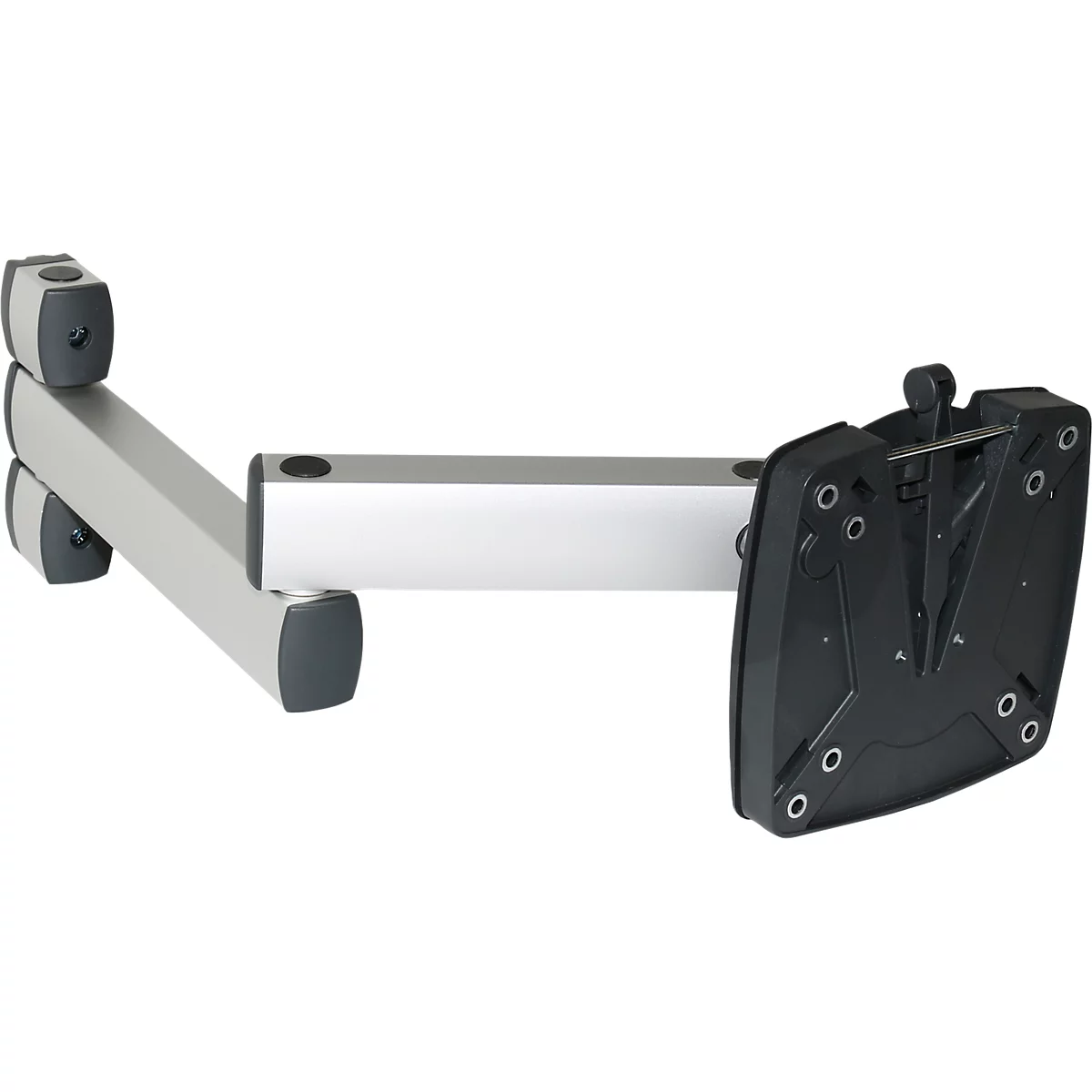 Treston QuatreX LCD flatscreen zwenkarm MA, ESD geleidend, tot 10 kg, B 425 x D 100 x H 130 mm, lichtgrijs RAL 7035